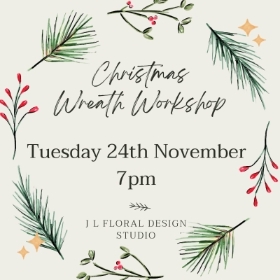 Wreath Workshop 24th Nov 7pm