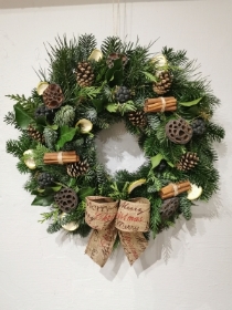 Naturally Festive Wreath